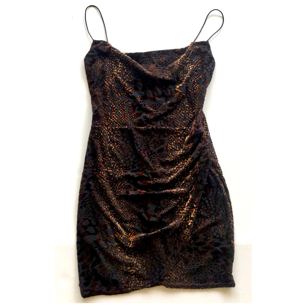 NEW ANIMAL PRINT SEXY MINI DRESS